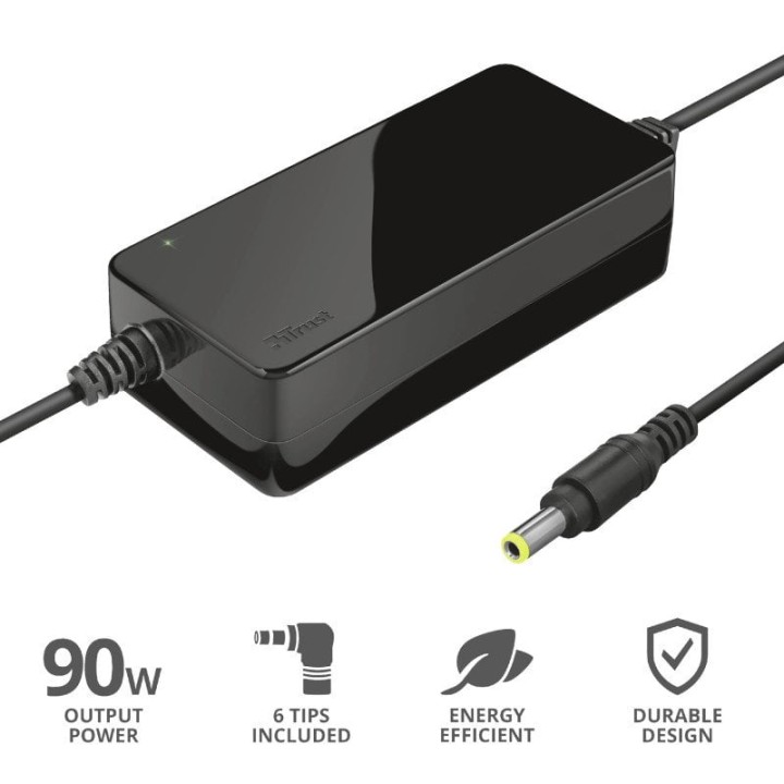 Trust Primo Cargador Universal para Portátil 90W