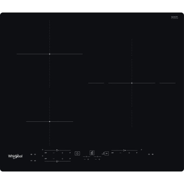 Whirlpool WS B4760 NE Placa de Inducción 3 Zonas 60cm Negro