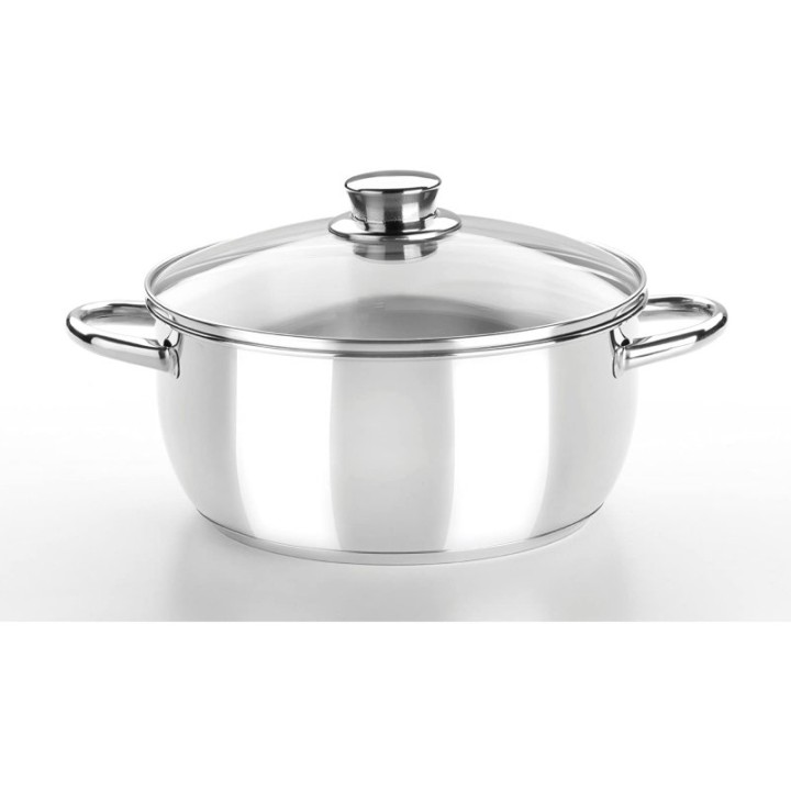 Monix Optima Batería de Cocina 5 Piezas Acero Inoxidable