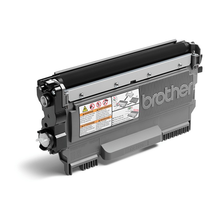 Toner BROTHER Laser Negro 2600 páginas (TN-2220)