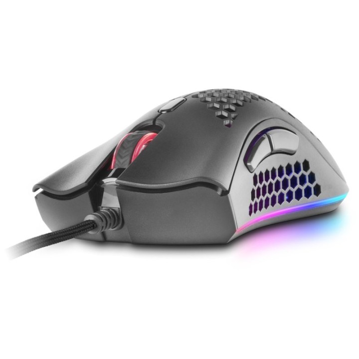 Mars Gaming MMEX Ratón Gaming RGB 32000DPI Negro