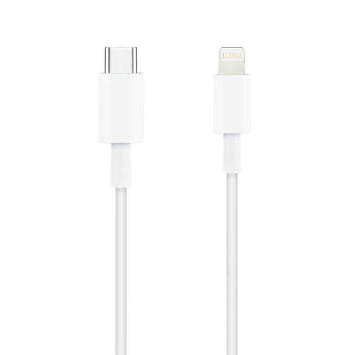 Nanocable Cable Lightning Macho a USB-C Macho 2m Blanco