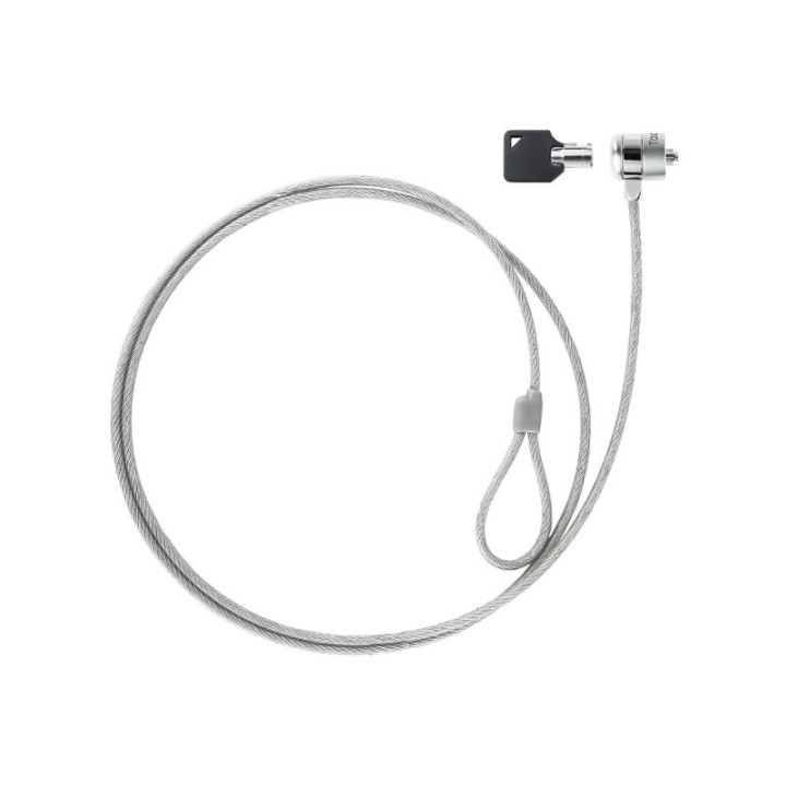 Tooq Cable de Seguridad con Llave 1.5m