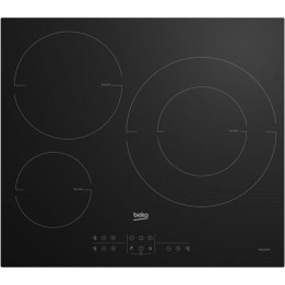 Beko HII63205MT Placa de Inducción 3 Zonas 60cm Negra