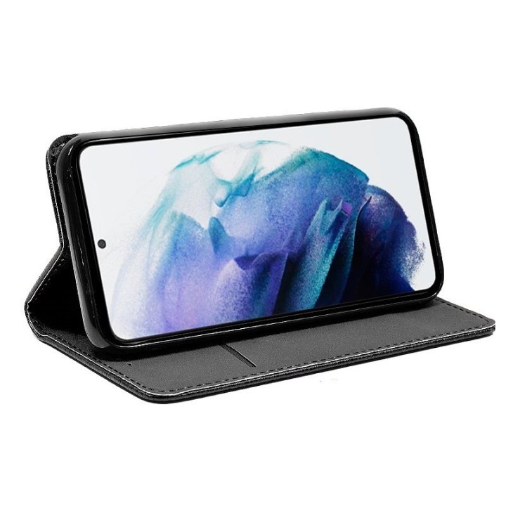 Cool Funda Flip Cover Negro para Samsung Galaxy S21 Plus