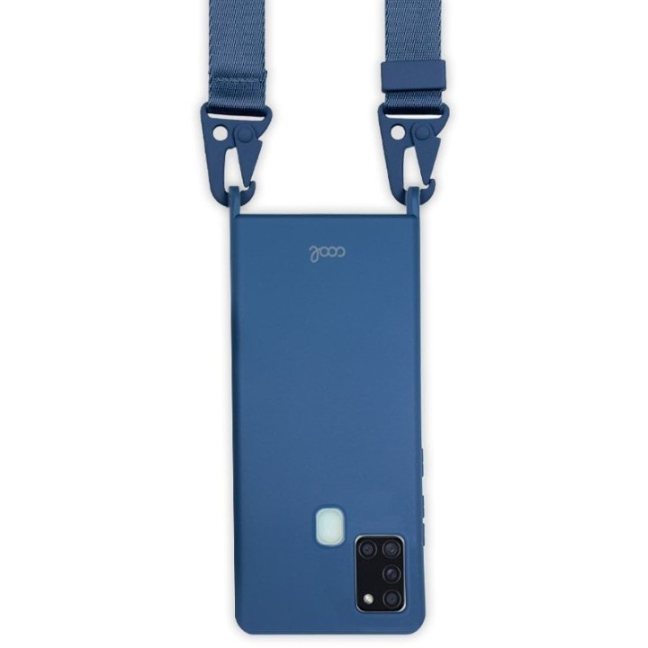 Cool Funda Colgante Azul para Samsung Galaxy A21s