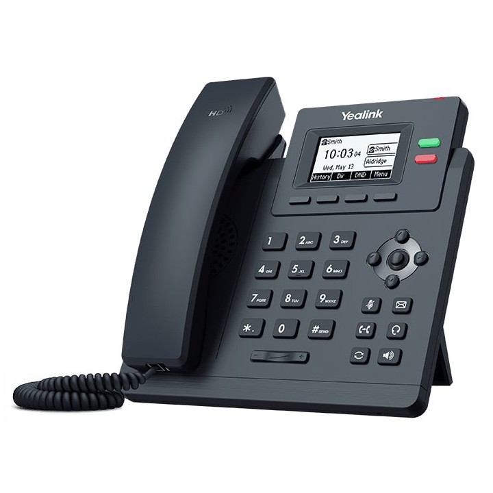 Teléfono IP Yealink SIP-T31G 2 líneas Gigabit Ethernet LCD 1000 contactos Gris
