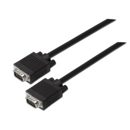 Aisens Cable SVGA Macho/Macho 3m Negro