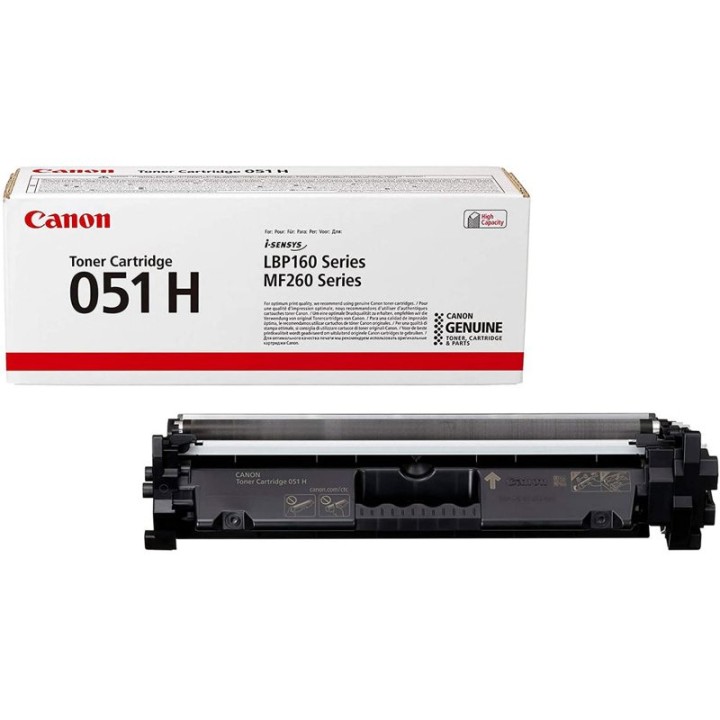 Canon 051H Tóner Original de Alta Capacidad Negro