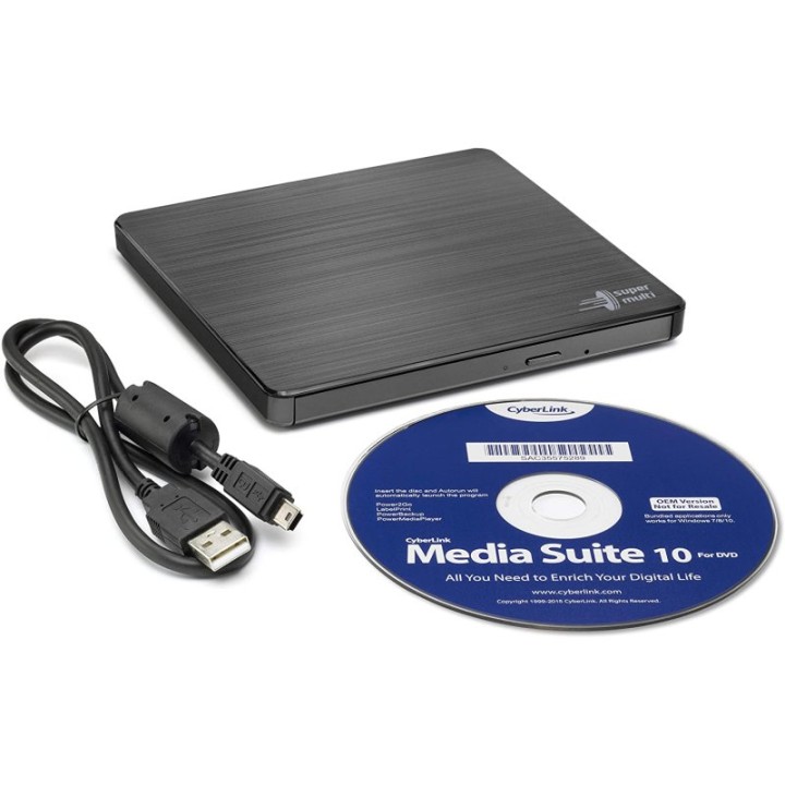 LG Grabadora DVD Ultra Slim Externa USB Negra