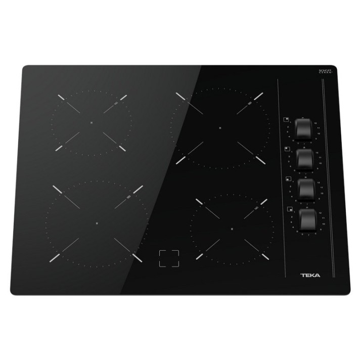 Teka TBC 64000 XFL Placa Vitrocerámica 4 Zonas 60cm Negra