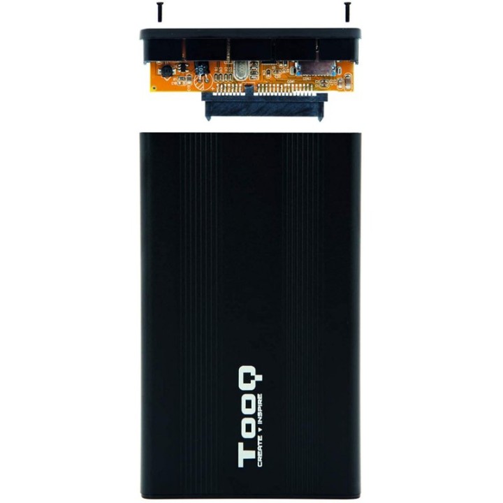 TooQ TQE-2510B Carcasa Disco Duro 2.5" SATA USB 2.0 Negro