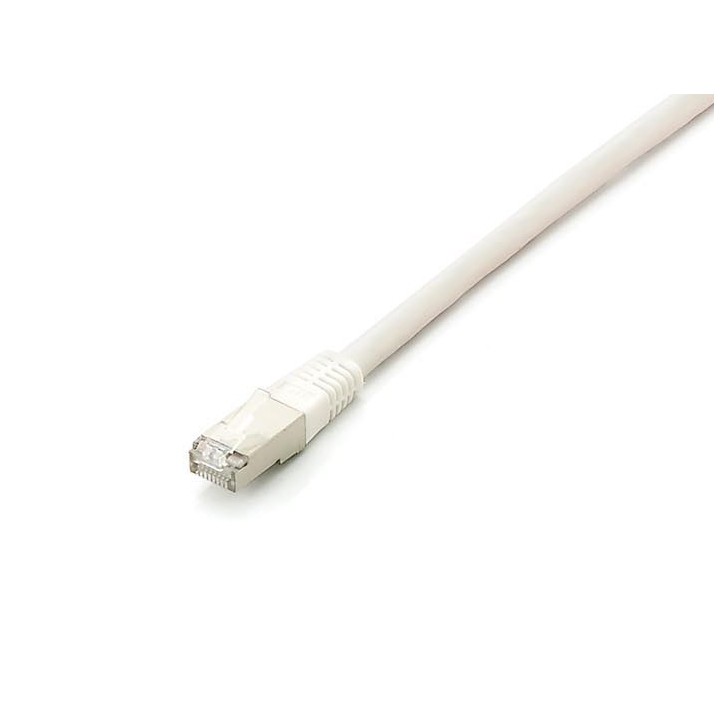 Latiguillo EQUIP Cat.6a S/FTP 0.5m Blanco (EQ605617)