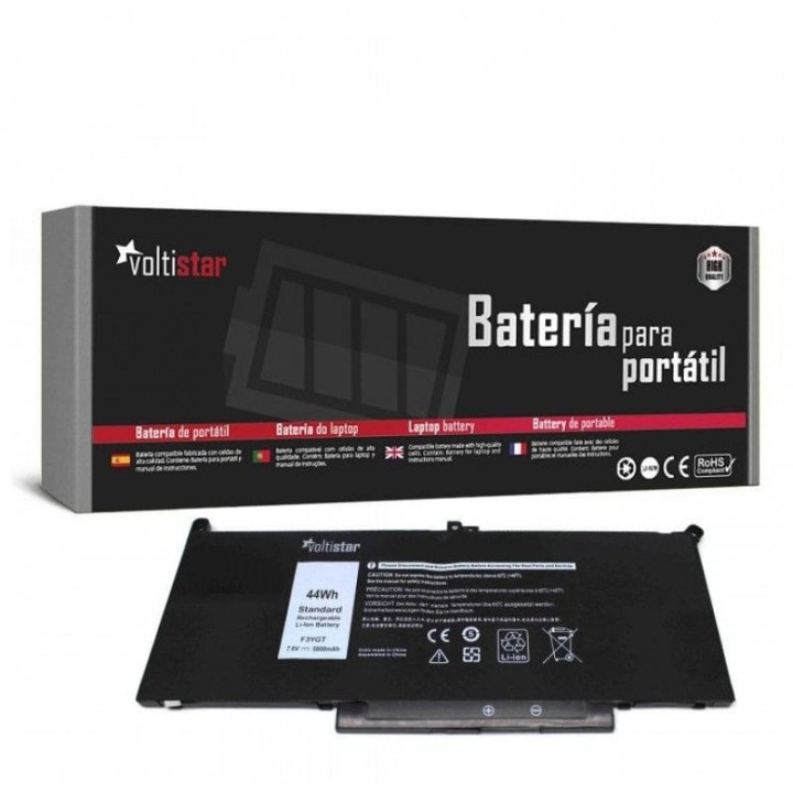 Batería para Dell Latitude 12 7000 7280 7480 F3YGT