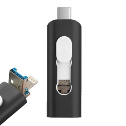 Cool 64GB Lightning /USB-C /Micro-USB Negro