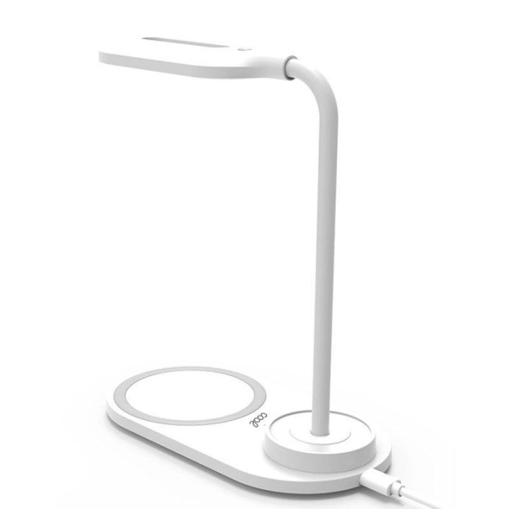 Cool Lámpara LED con Cargador Inalámbrico Qi Blanco