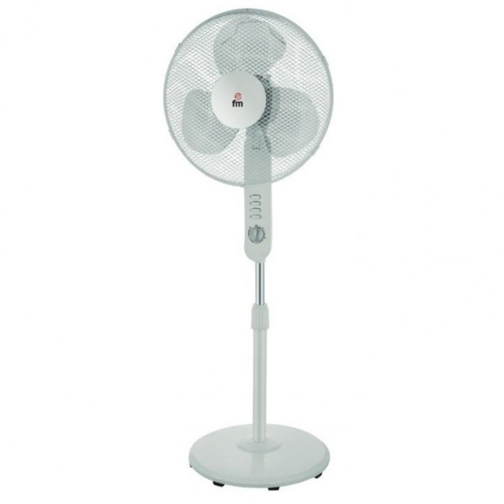 Fm Calefacción P-420 Ventilador de Pie 40W Blanco
