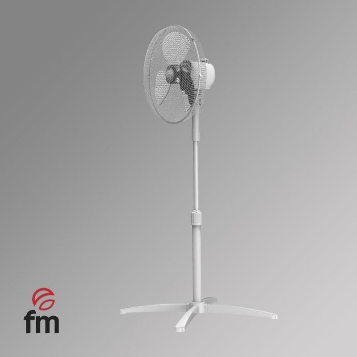 Fm Calefacción PX-40 Ventilador de Pie 40W Blanco