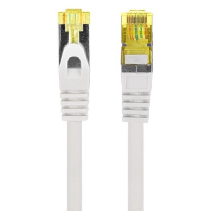 Lanberg Cable de Red RJ45 Cat.6A S/FTP 1m Gris