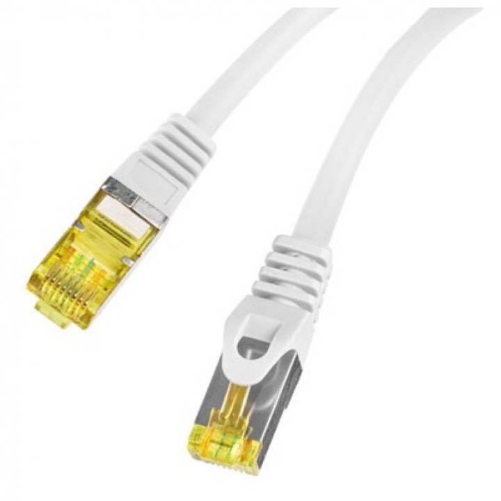 Lanberg Cable de Red RJ45 Cat.6A S/FTP 1m Gris