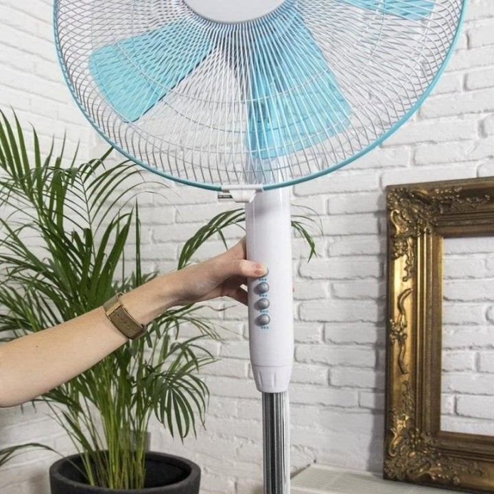 Cecotec EnergySilence 500 Ventilador de Pie 40W Blanco