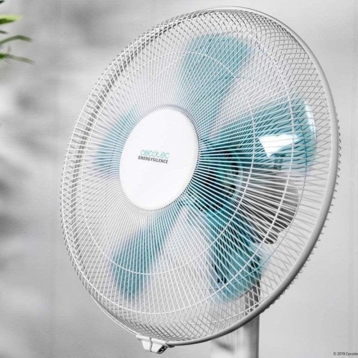 Cecotec EnergySilence 520 Power Ventilador de Pie 50W Blanco