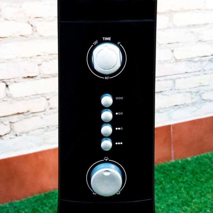 Cecotec EnergySilence 590 Freshessence Ventilador Nebulizador de Pie 90W Negro