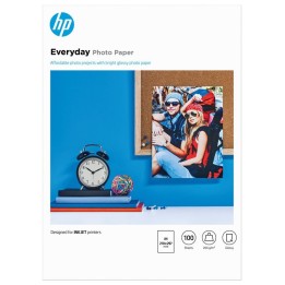 HP Everyday Papel Fotográfico Brillante 100 Hojas A4 200gr