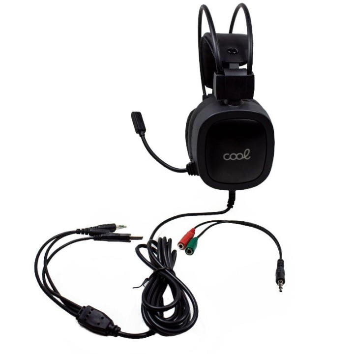 Cool Houston Auriculares Gaming Multiplataforma Negros