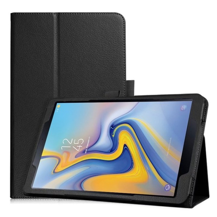 Cool Funda Polipiel Liso Negro para Samsung Galaxy Tab A (2018) 10.5"