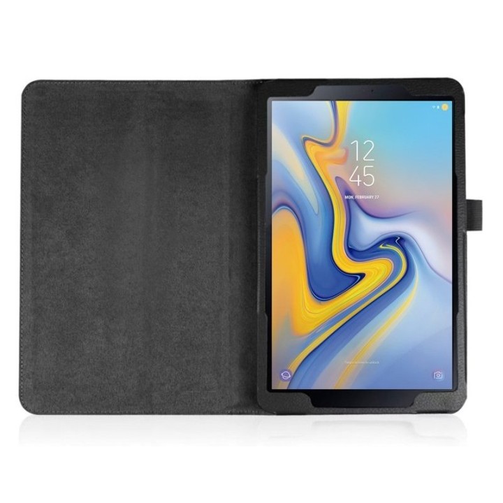 Cool Funda Polipiel Liso Negro para Samsung Galaxy Tab A (2018) 10.5"