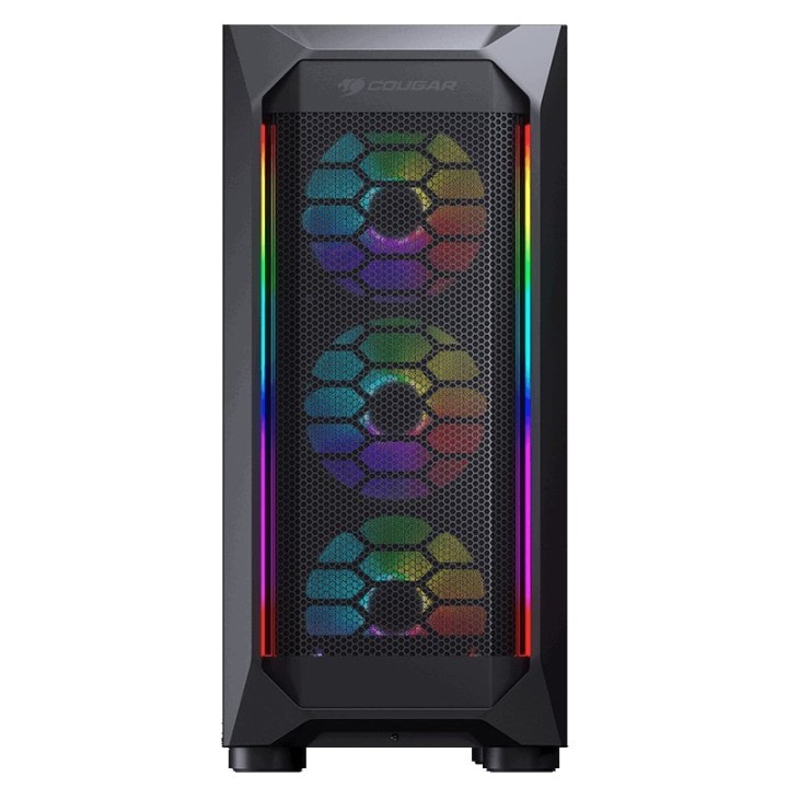 Cougar MX410 Mesh-G RGB Cristal Templado USB 3.1