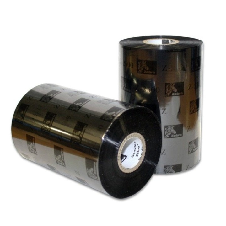 Zebra 2300 Wax Pack 12 Cintas para Impresora 110mm x 300m Negro