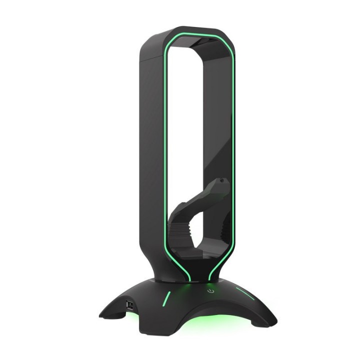 Genesis Vanad 500 Soporte Auriculares y Cable de Ratón con Hub USB