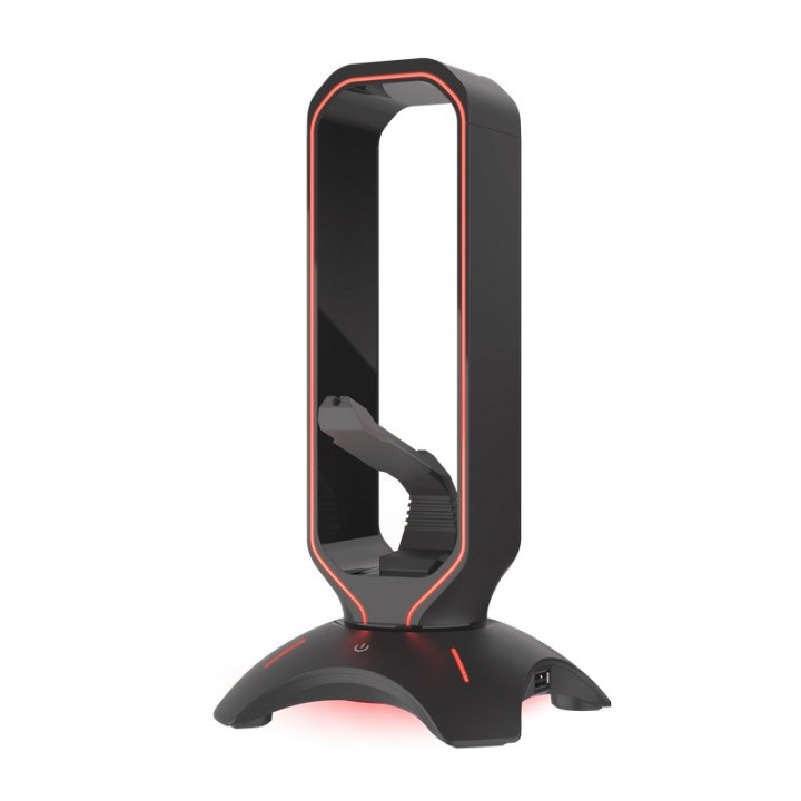 Genesis Vanad 500 Soporte Auriculares y Cable de Ratón con Hub USB