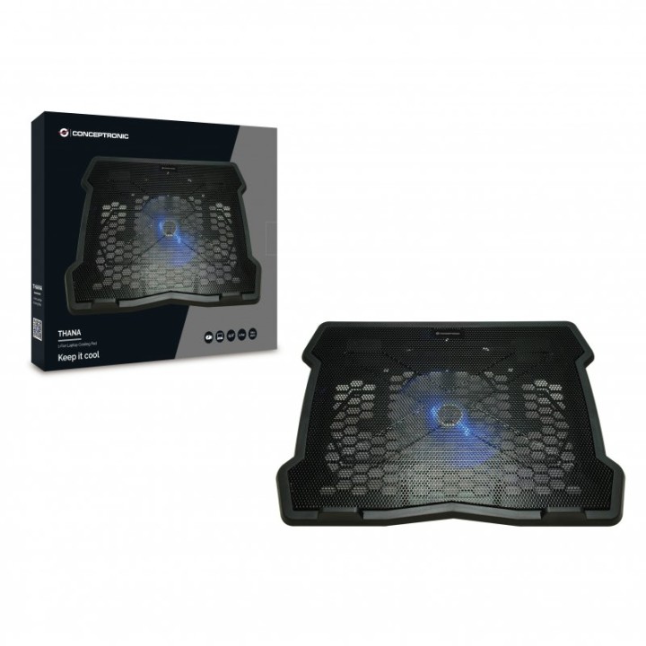 Conceptronic Base Refrigeradora para Portátil hasta 15.6"