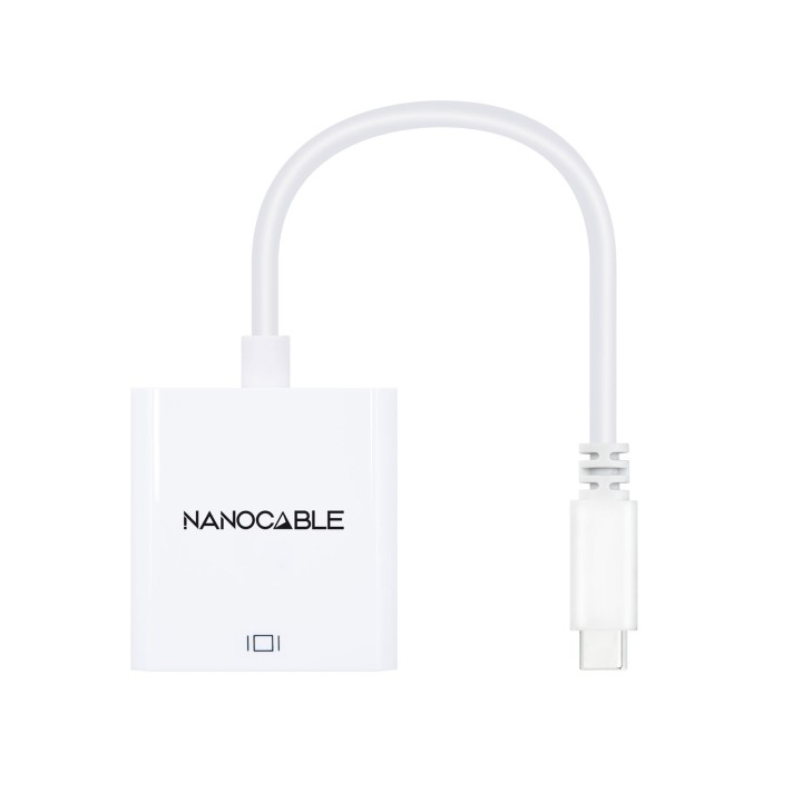 Nanocable USB-C 3.0/M a HDMI/H 15cm Blanco (10.16.4102)
