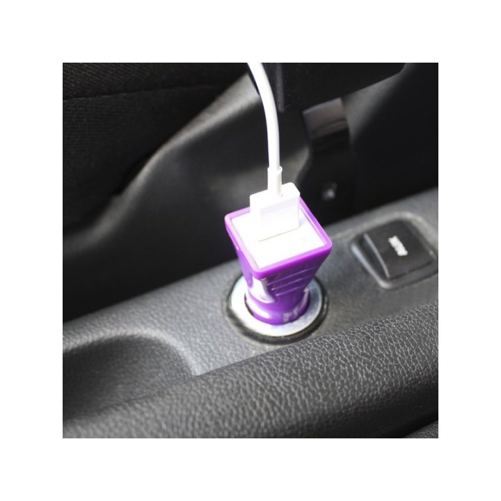 Approx Cargador de Coche USB Blanco