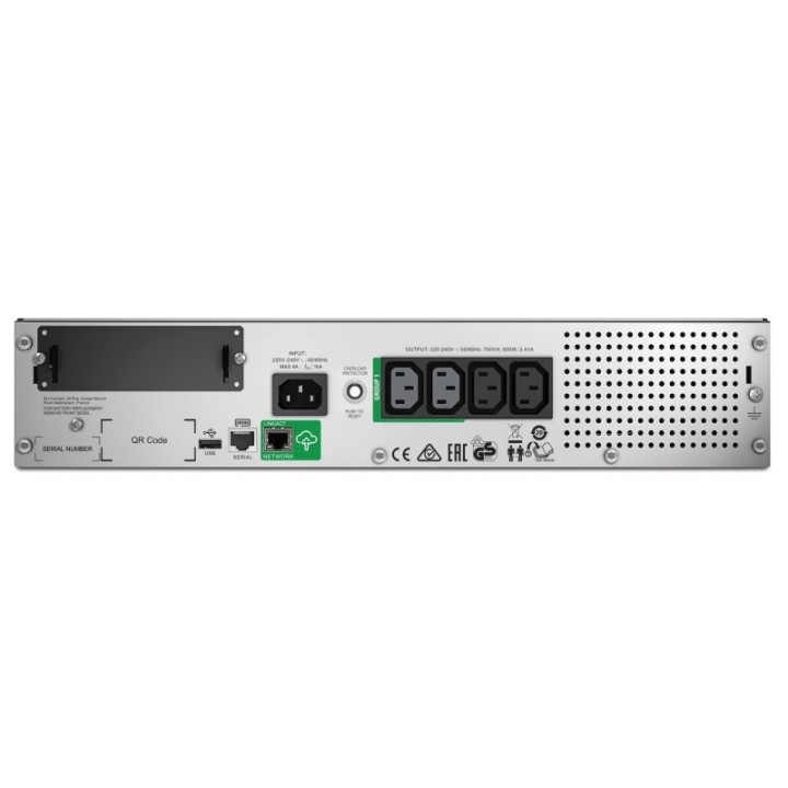 APC SmartConnect SMT750RMI2UC SAI 750VA 500W