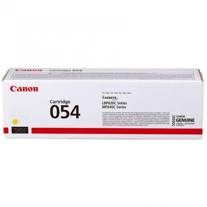 Canon 054 Tóner Original Amarillo