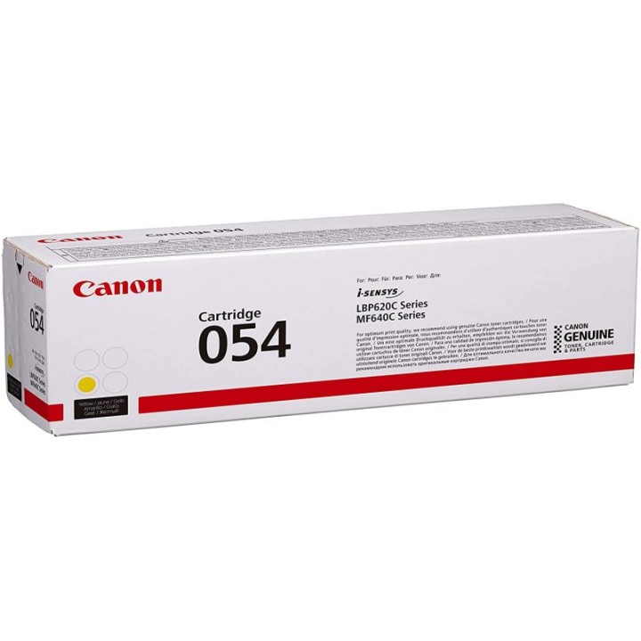 Canon 054 Tóner Original Amarillo