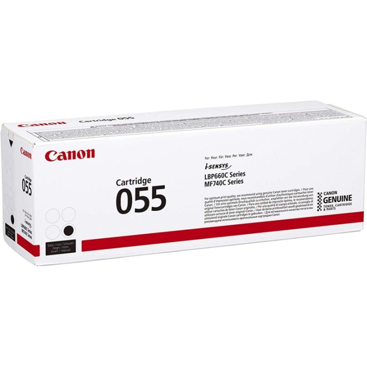 Canon 055 Tóner Original Negro