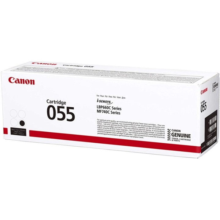 Canon 055 Tóner Original Negro