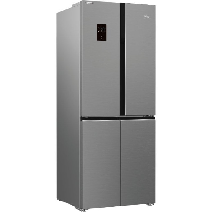 Beko GNE480E30ZXPN Frigorífico Americano 4 Puertas F Acero Inoxidable