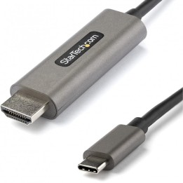 Startech Cable Adaptador USB-C a HDMI 4K Macho/Macho 4m Gris/Negro