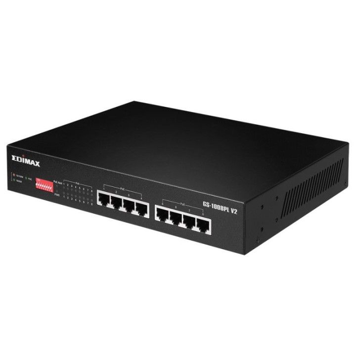 Edimax GS-1008PL V2 Switch 8 Puertos Gigabit
