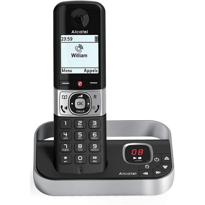Alcatel F890 Voice Teléfono Fijo Inalámbrico Negro