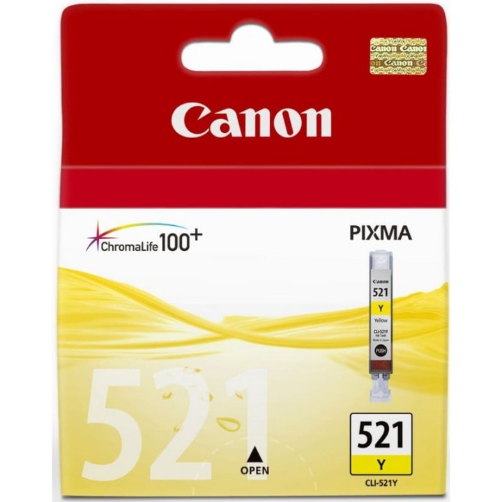 Canon CLI-521Y Pixma MP540/IP3600/MX860 Yellow