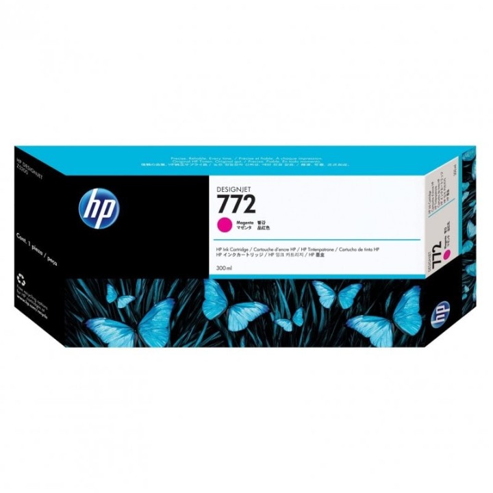 HP 772 Cartucho de Tinta Original Magenta