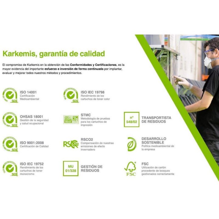 Karkemis Cartucho Tinta Compatible HP 350 XL Alta Capacidad Negro
